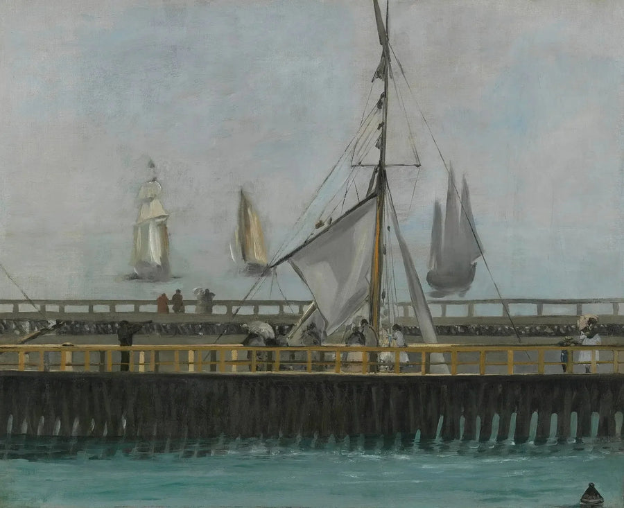 Boulogne-sur-Mer İskelesi - Édouard Manet
