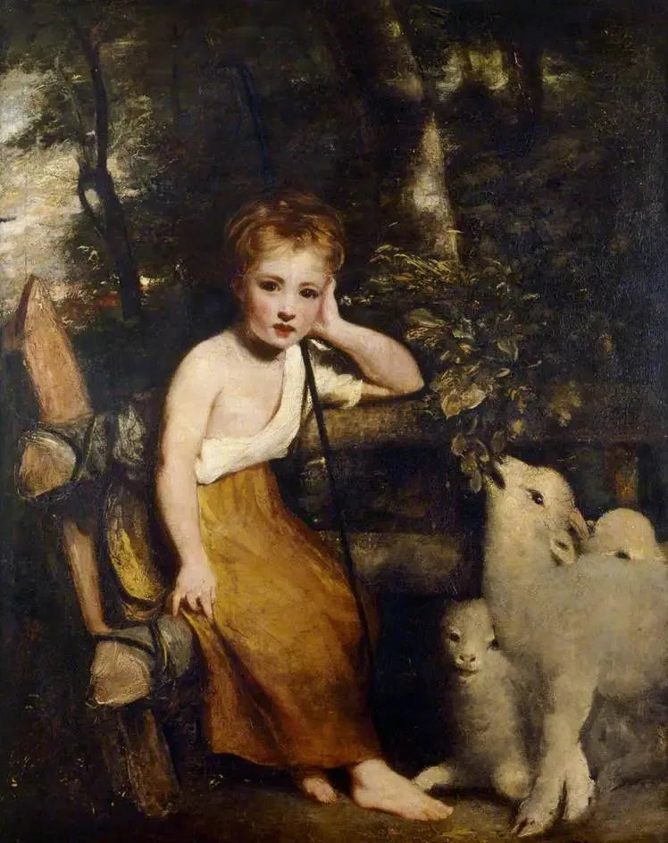 Genç Çoban Kızı - Joshua Reynolds