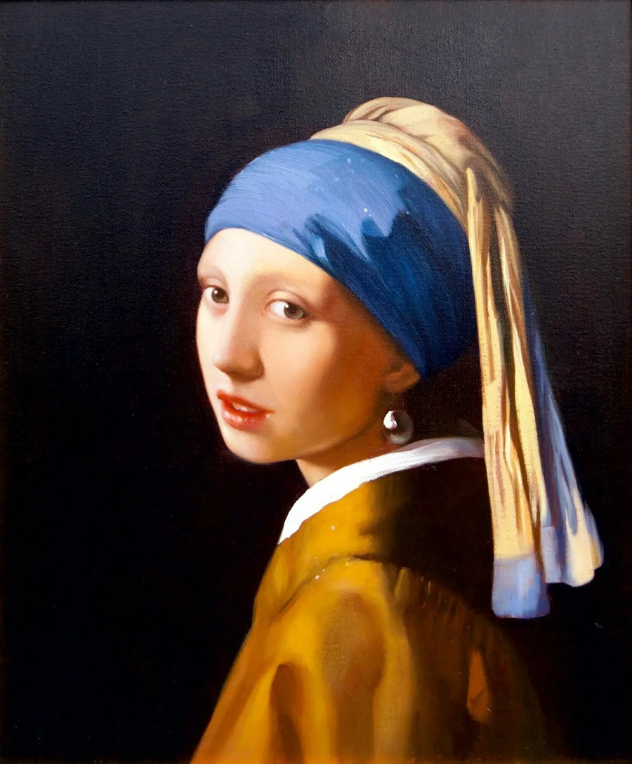 La Jeune Fille à la Perle - Alpha Reproduction  | 60X90 cm