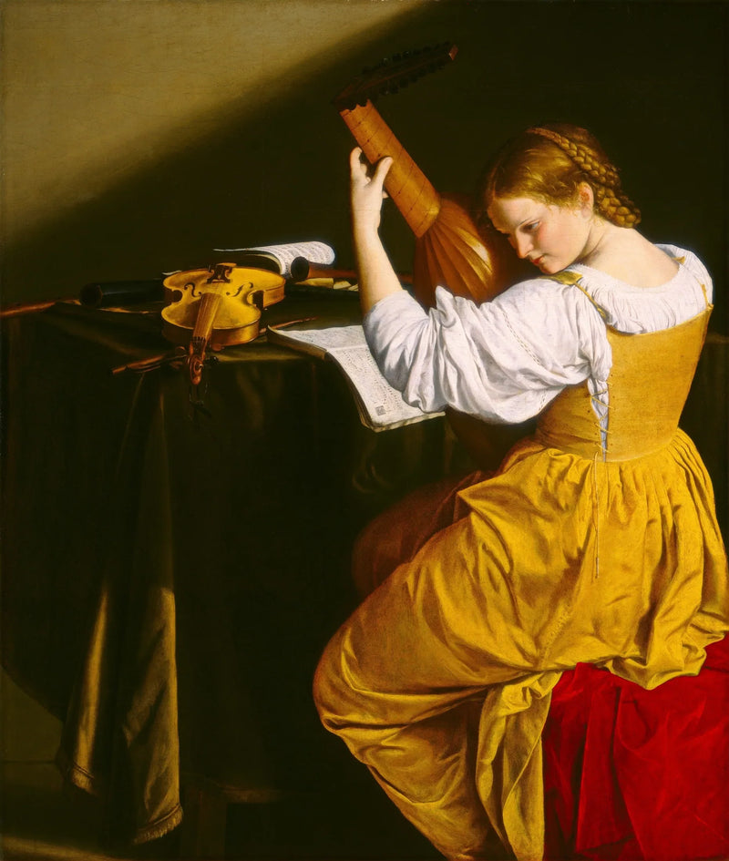 Oyunbaz Gitarist - Orazio Gentileschi