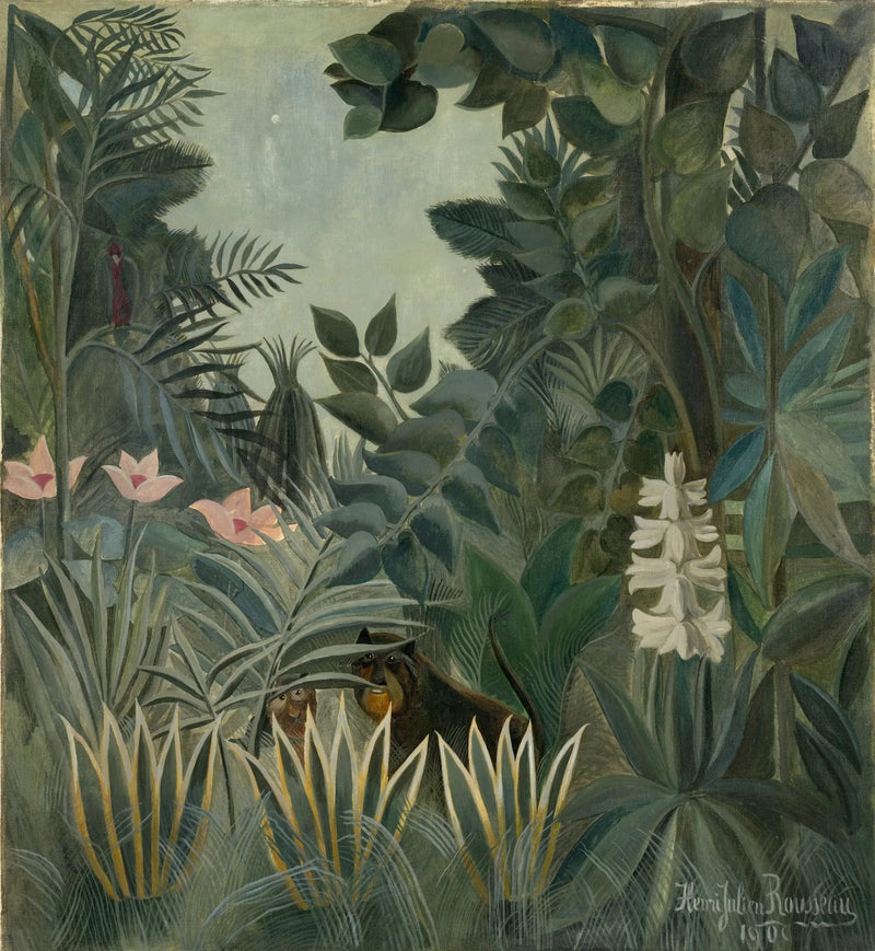 Ekvator Ormanı - Henri Rousseau