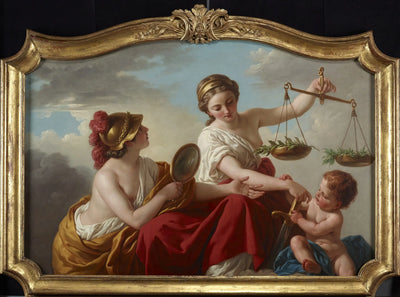 La justice désarmée par l’innocence et applaudie par la prudence - Louis Jean François Lagrenée - Alpha Reproduction