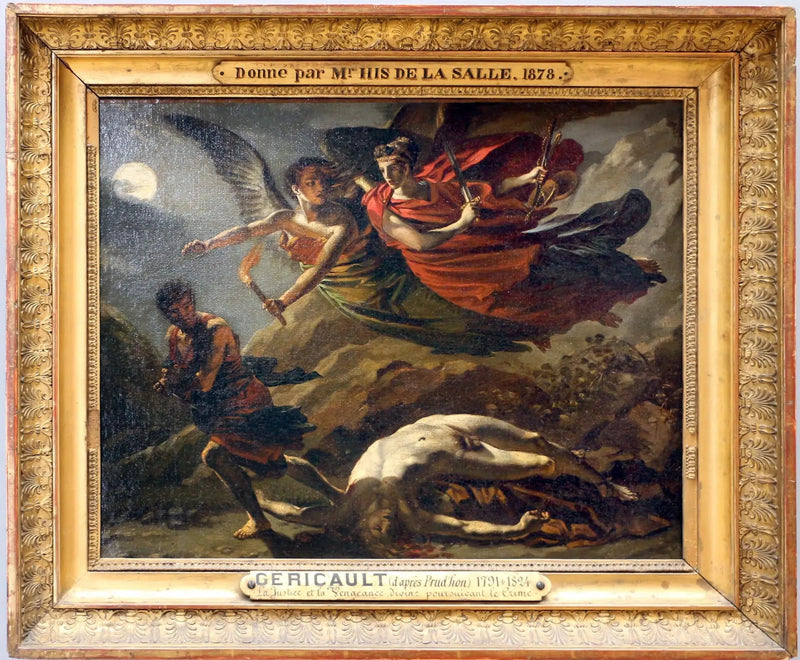 Adalet ve İlahi İntikam Suçun Peşinde - Théodore Géricault