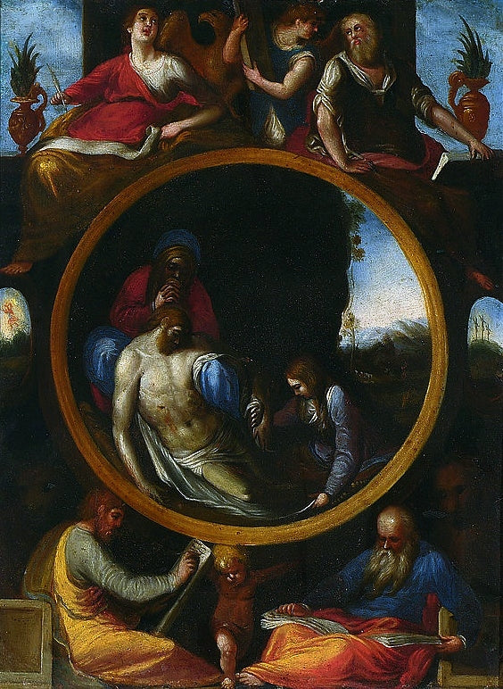 İsa'nın Ölümünden Sonra Bedeni Üzerine Ağıt - Denis Calvaert