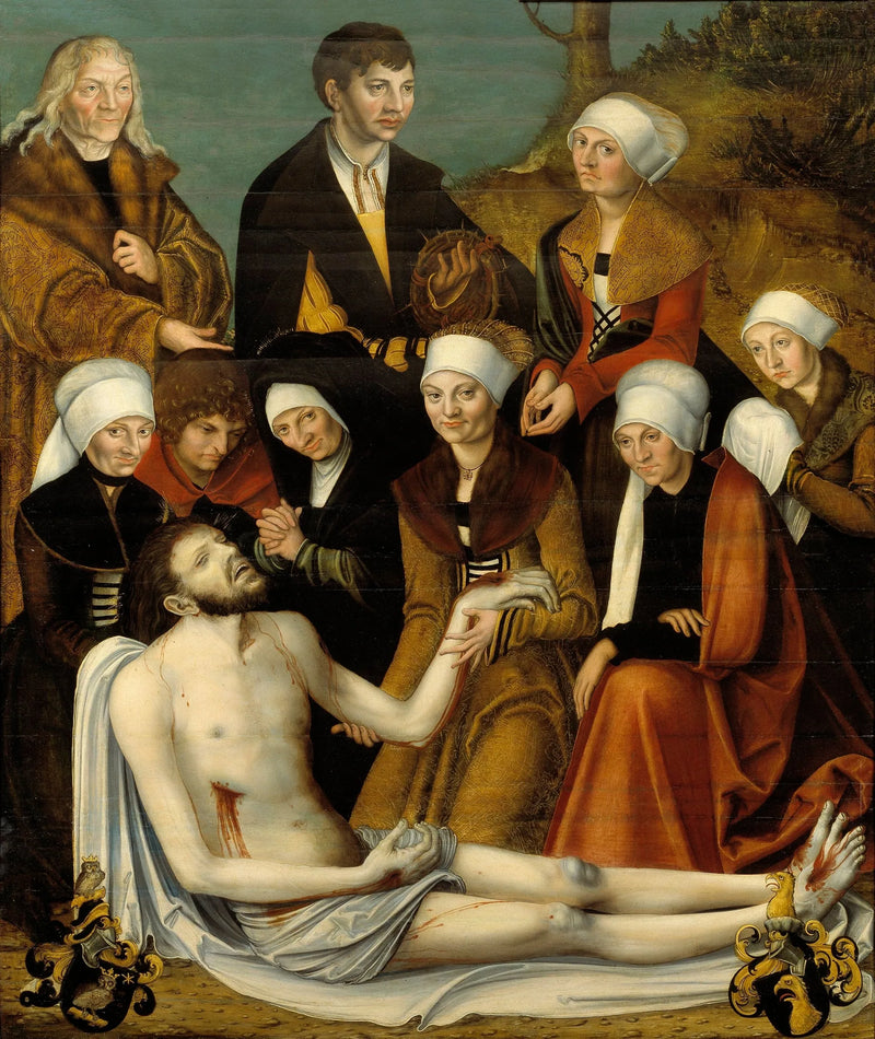 İsa'nın Ölümünden Sonra Ağıt - Lucas Cranach the Elder
