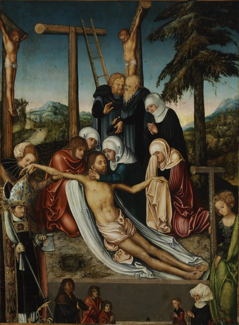 İsa'nın Ölümünden Sonra Ağıt - Lucas Cranach the Elder