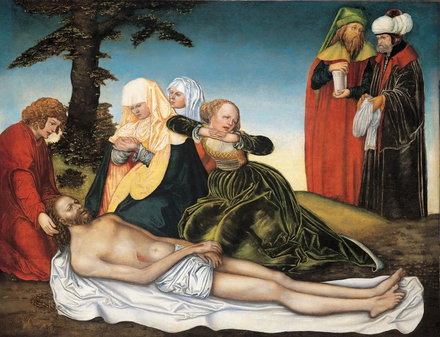 İsa'nın Ölümünden Sonra Vücut Üzerine Ağıt - Lucas Cranach the Elder