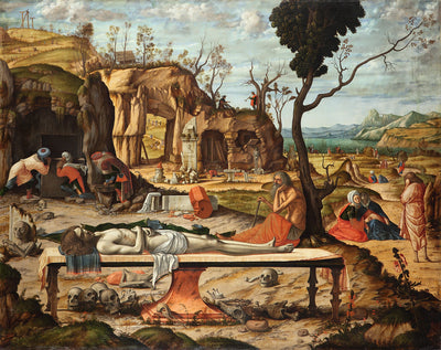 La lamentation sur le corps du Christ mort - Vittore Carpaccio - Alpha Reproduction