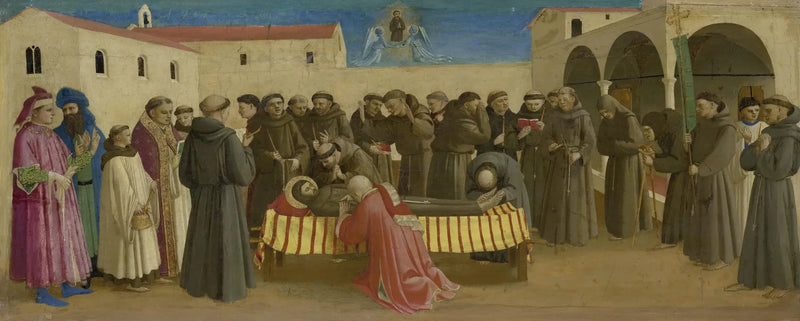 Aziz Fransisus Üzerine Ağıt - Fra Angelico