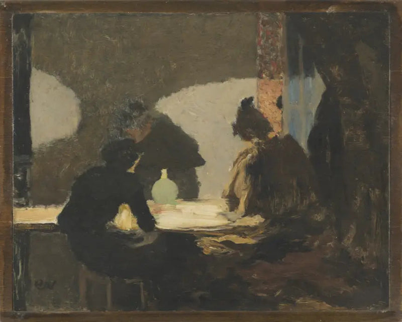 Yeşil lamba - Édouard Vuillard