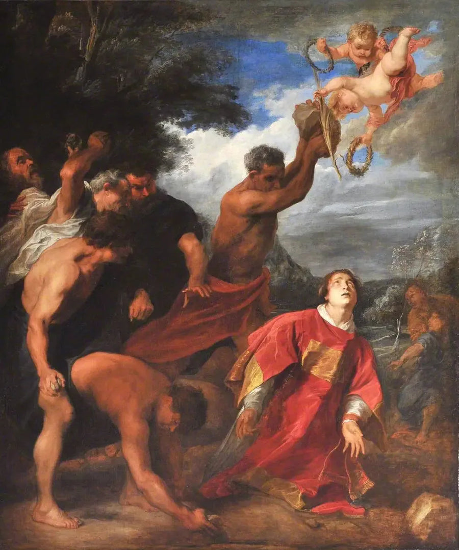 Aziz Stefan'ın Taşlanması - Antoine van Dyck