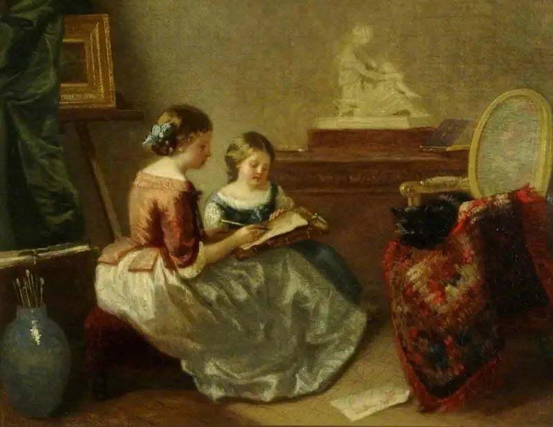 Çizim Dersi - Jean-Honoré Fragonard
