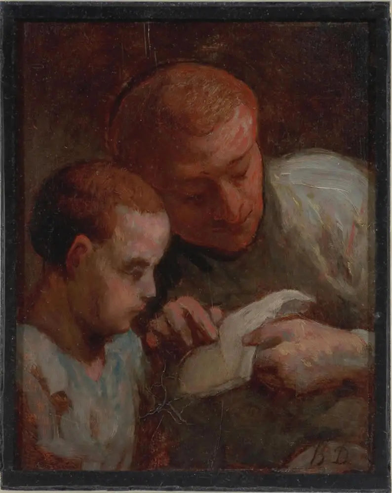 Okuma Dersi - Honoré Daumier