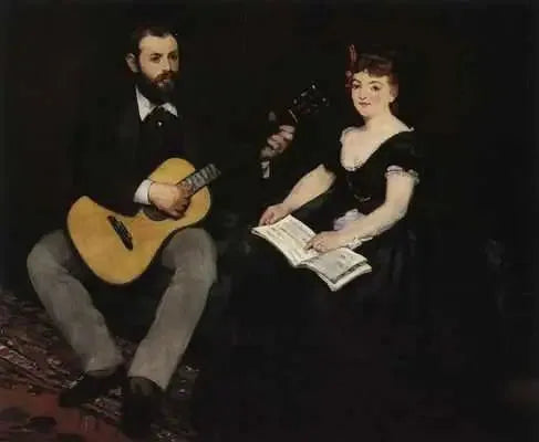 Müzik Dersi - Édouard Manet