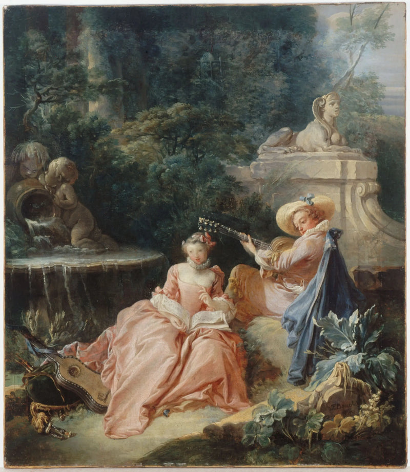 Müzik Dersi - François Boucher