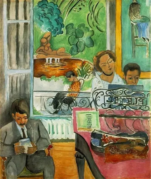 Müzik Dersi - Henri Matisse