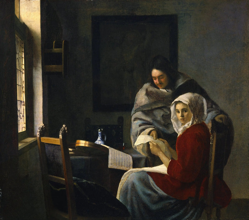 Kesilen Müzik Dersi - Johannes Vermeer