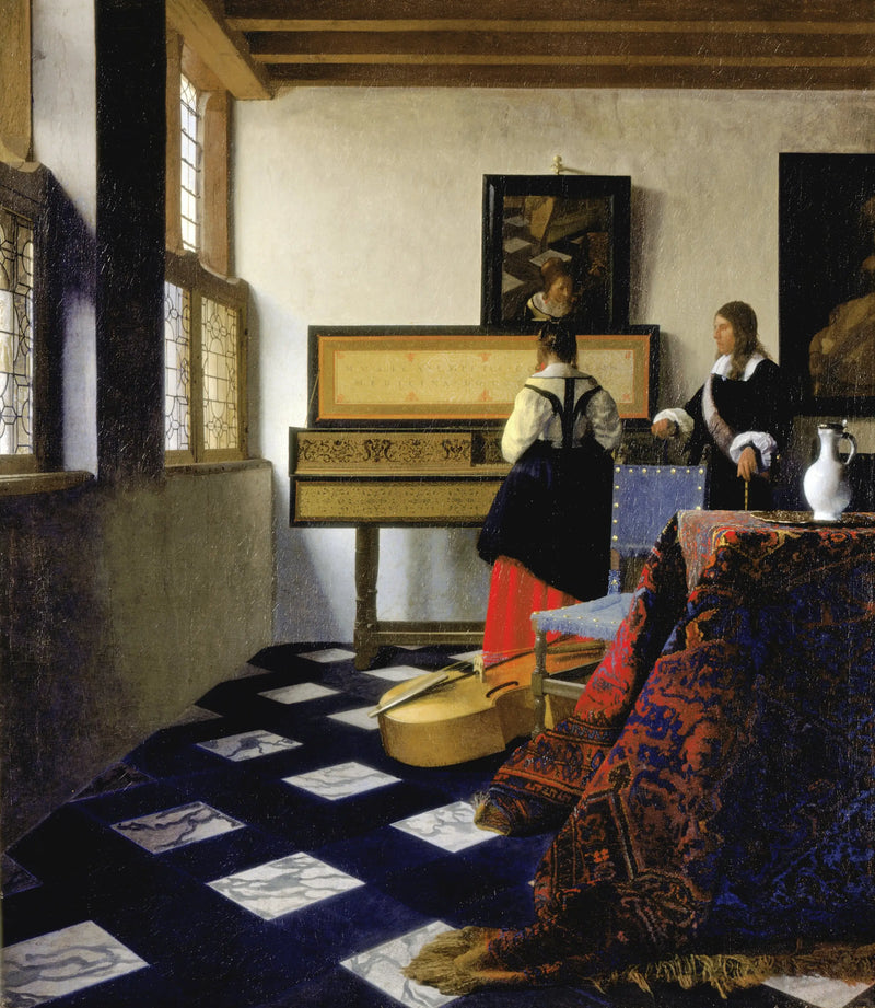 Müzik Dersi - Johannes Vermeer