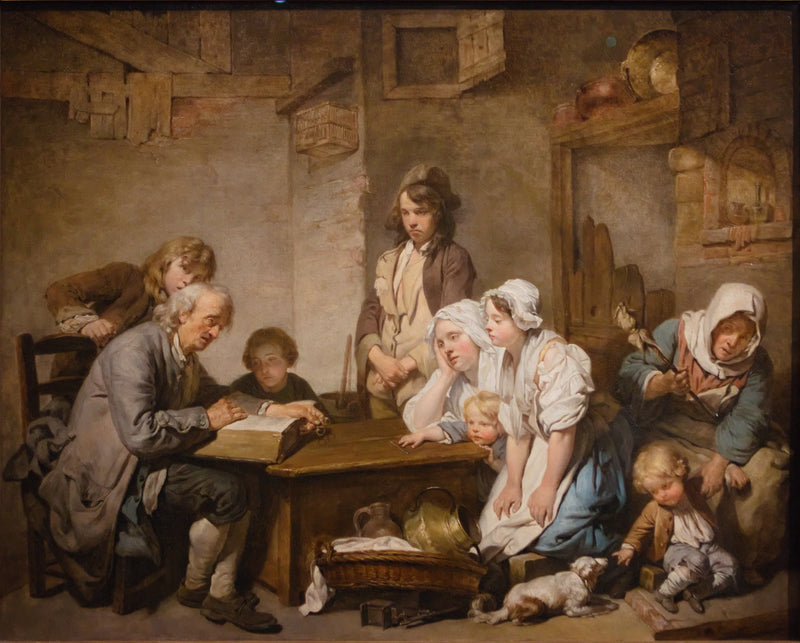 İncil Okuma - Jean-Baptiste Greuze