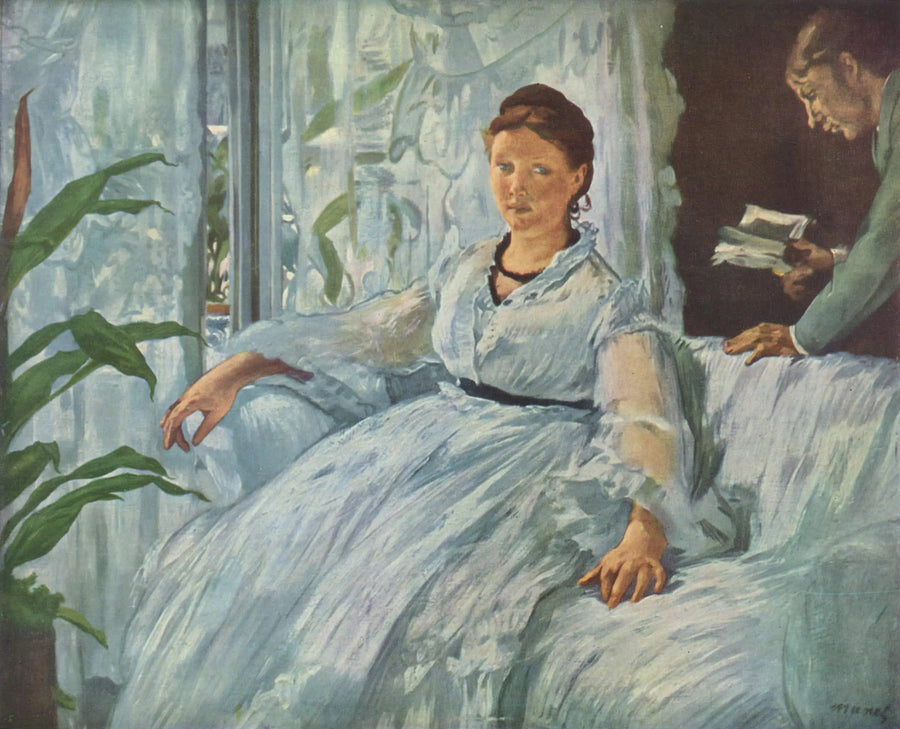 Okuma - Édouard Manet