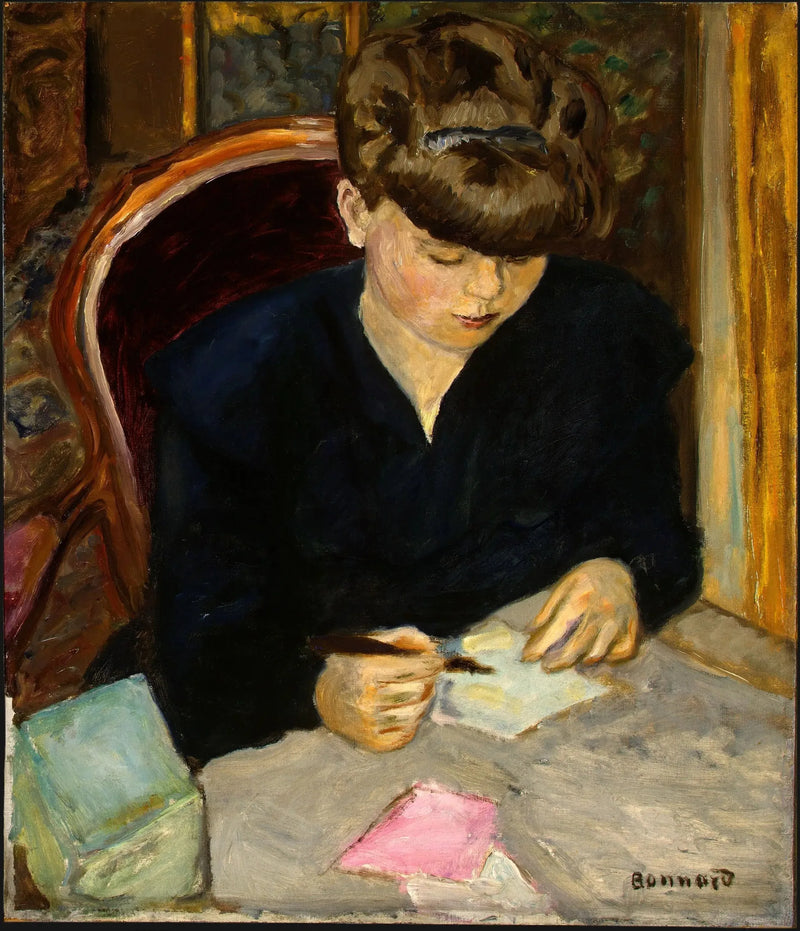 Mektup - Pierre Bonnard