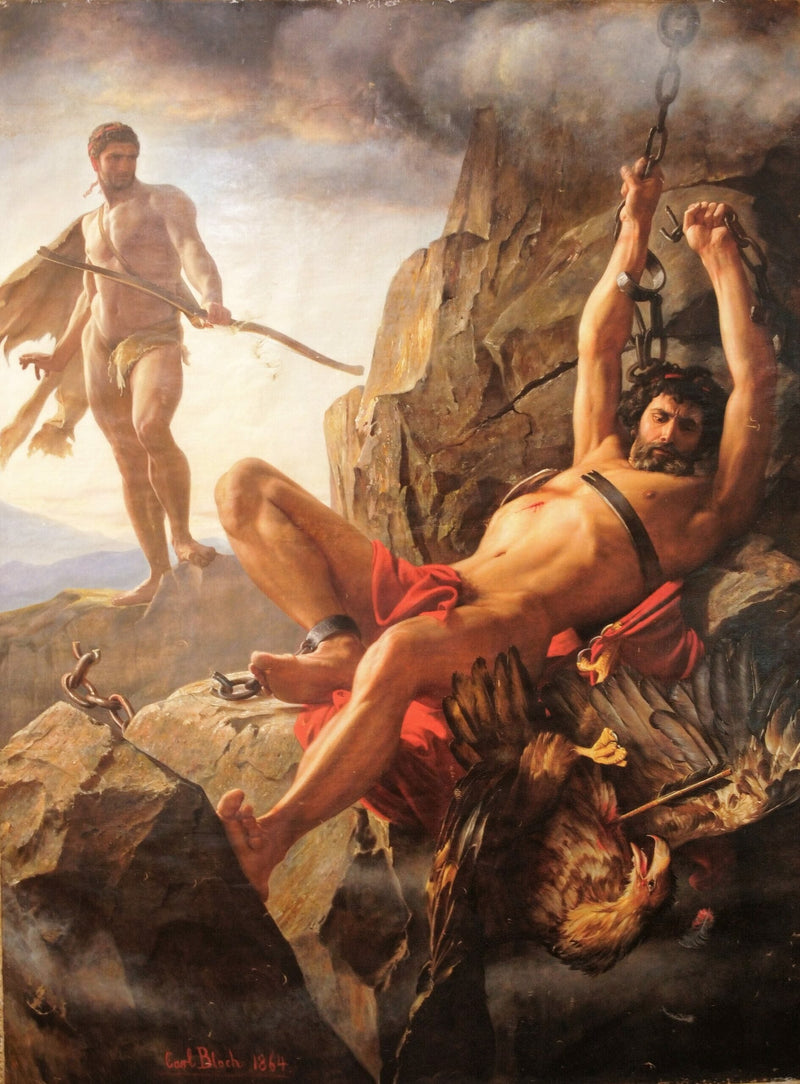Prometheus'un Kurtuluşu - Carl Heinrich Bloch