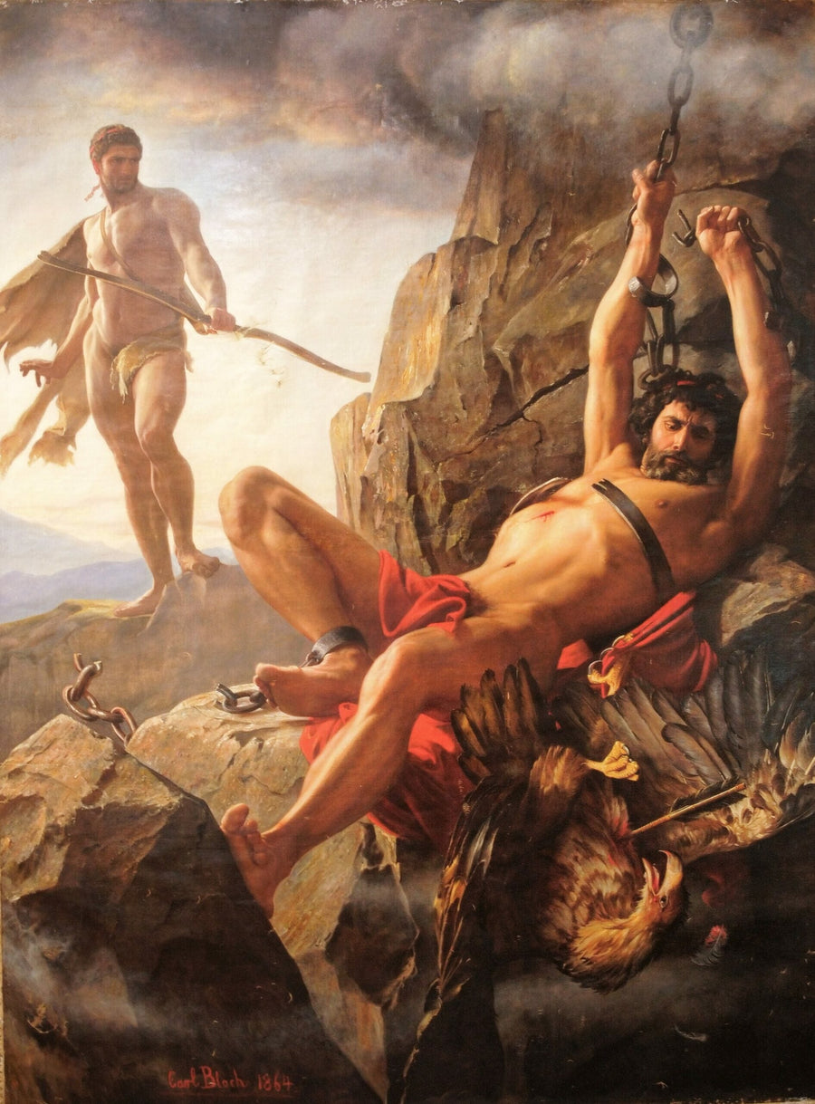 Prometheus'un Kurtuluşu - Carl Heinrich Bloch