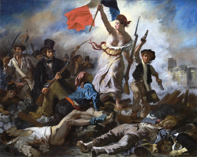 Halkı Yönlendiren Özgürlük - Eugène Delacroix