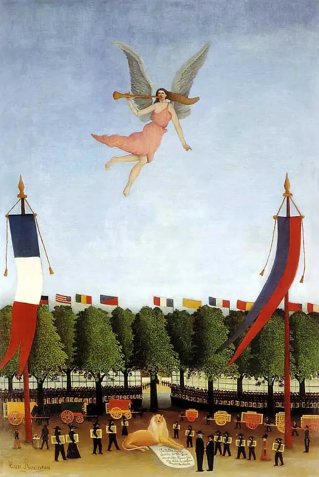 Özgürlük, sanatçıları 22. Bağımsızlar Sergisi'ne katılmaya davet ediyor - Henri Rousseau
