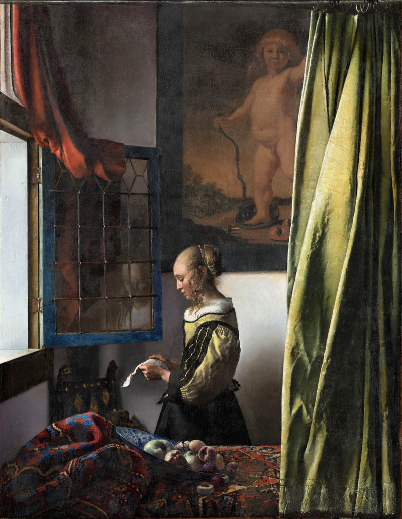 Penceredeki Okuyucu - Johannes Vermeer