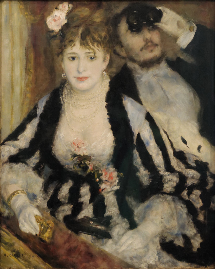 La Loge de Pierre-Auguste Renoir, Courtauld Gallery, P.1948.SC.338