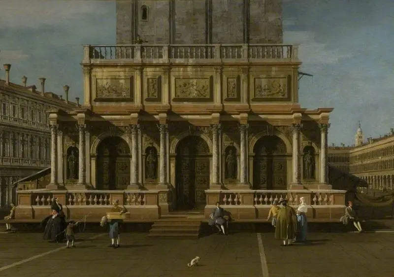 La Loggetta, Venedik - Canaletto