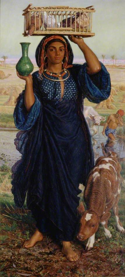La lueur des feux d'artifice en Égypte - William Holman Hunt
