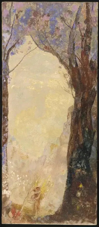 Yakup'un Meleğe Karşı Mücadelesi - Odilon Redon