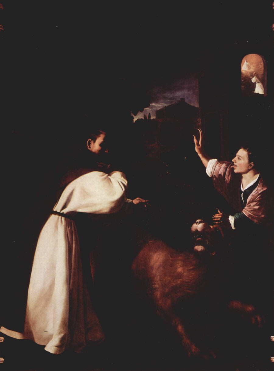 Kardeş Diego de Orgaz'ın şeytanlara karşı mücadelesi - Francisco de Zurbarán