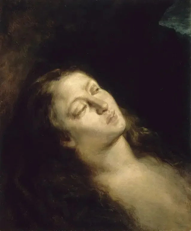 Çöl'deki Madeleine - Eugène Delacroix