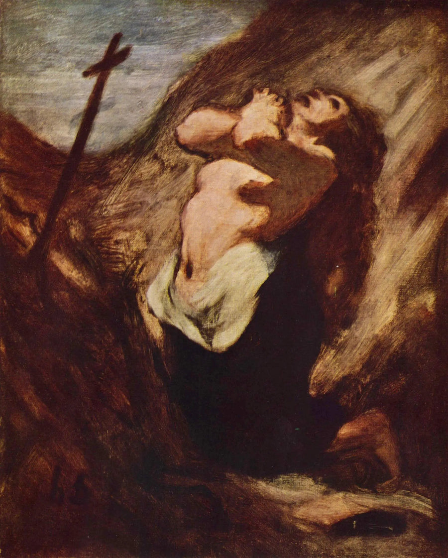 Dua Eden Madeleine - Honore Daumier