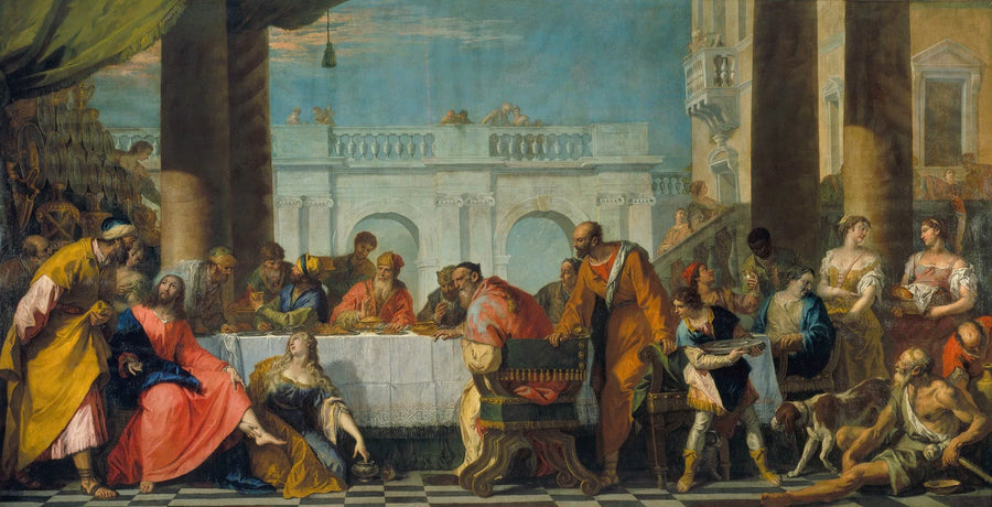La Madeleine'nin Meshedeki Ayakları - Sebastiano Ricci