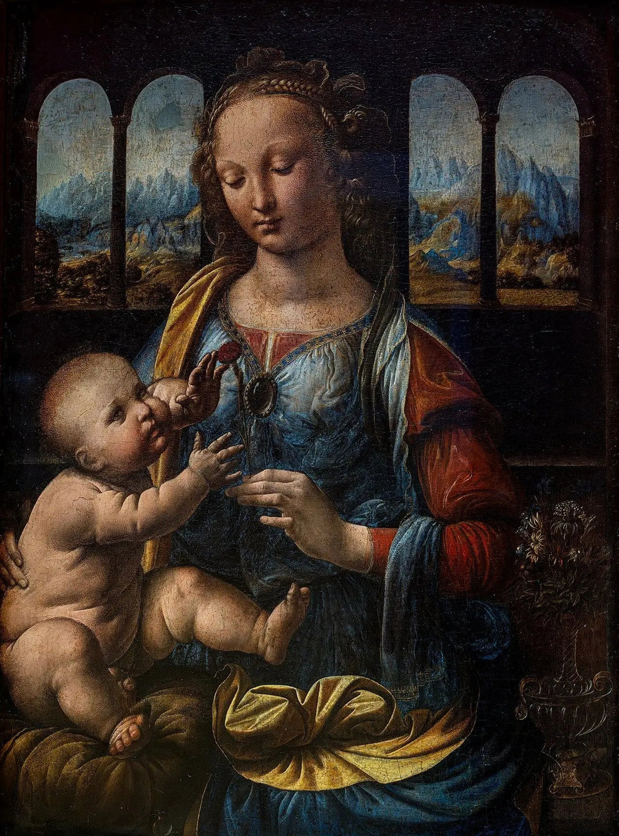 Karanfilli Madonna - Leonardo da Vinci