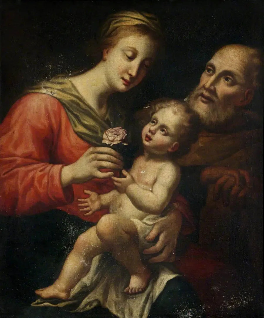 Gül ile Madonna - Raphael Sanzio