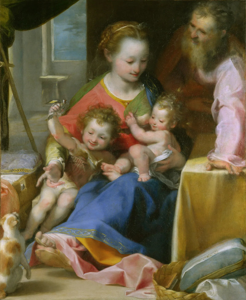Madonna ve Kedi (Baroccio) - Federico Barroci