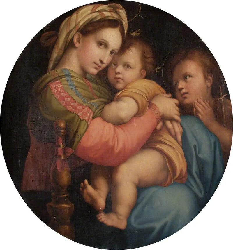 Sandalyedeki Madonna - Raphael Sanzio