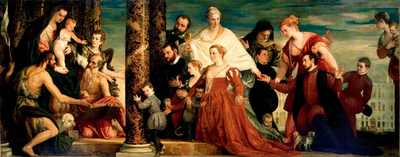 Cuccina ailesinin Meryem Ana'sı - Paul Véronèse