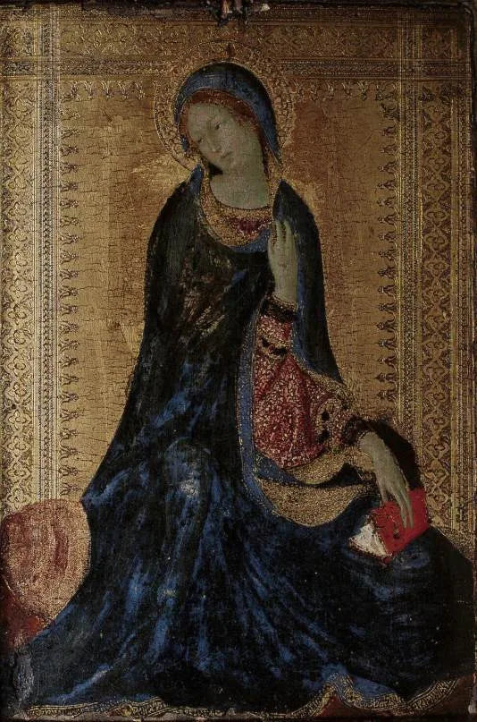 Meryem Ana ve Müjde Anı Sahnesi - Simone Martini