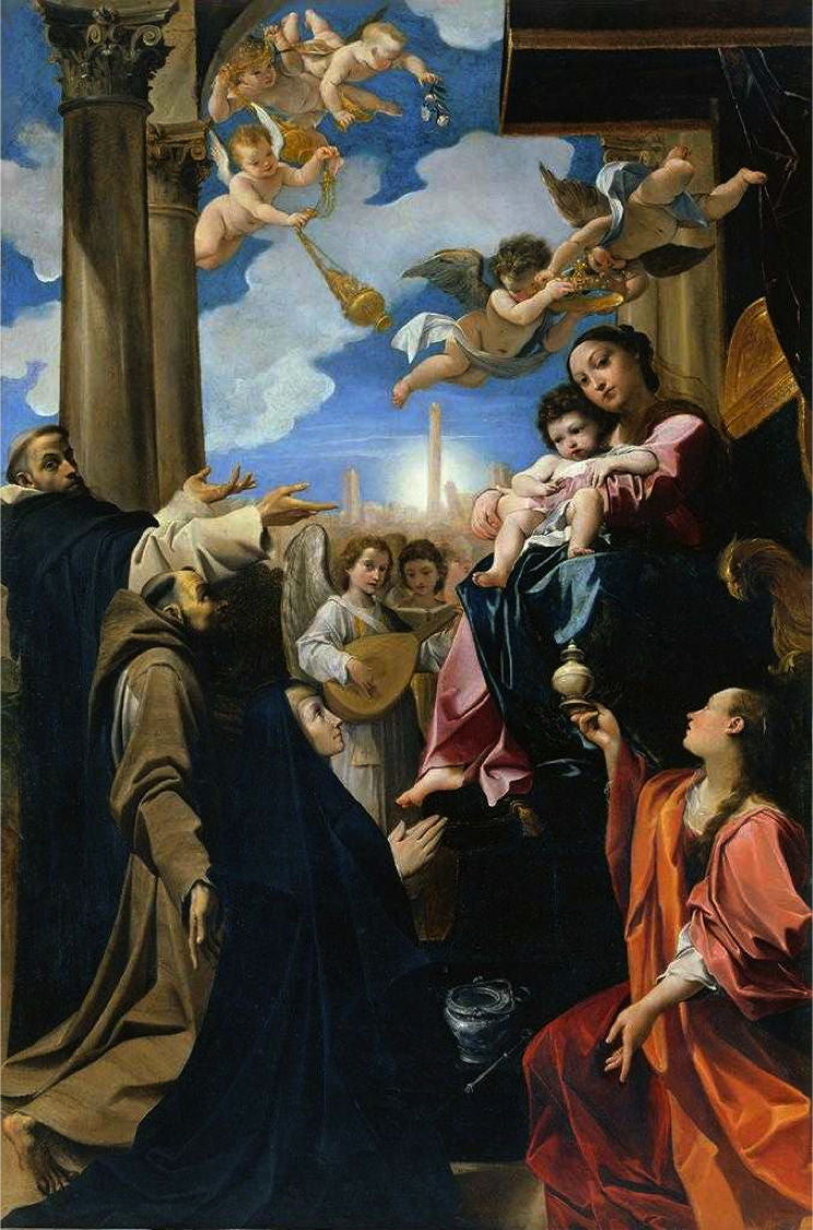 Bargellini'nin Meryem Ana'sı - Ludovico Carracci