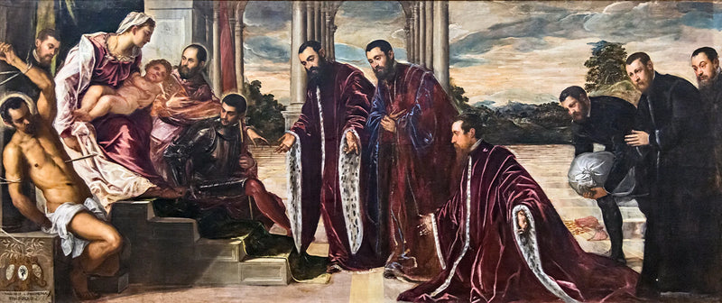 Camerlenghi'nin Meryem Ana'sı - Jacopo Tintoretto