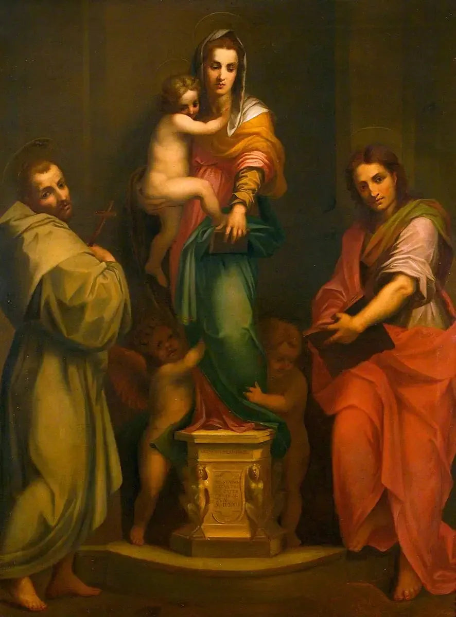 Harpiler'in Meryem Ana'sı - Andrea del Sarto