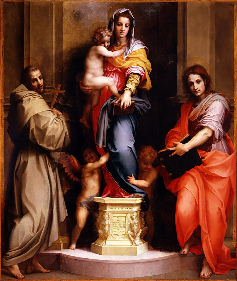 Harpiler'in Meryem Ana'sı - Andrea del Sarto