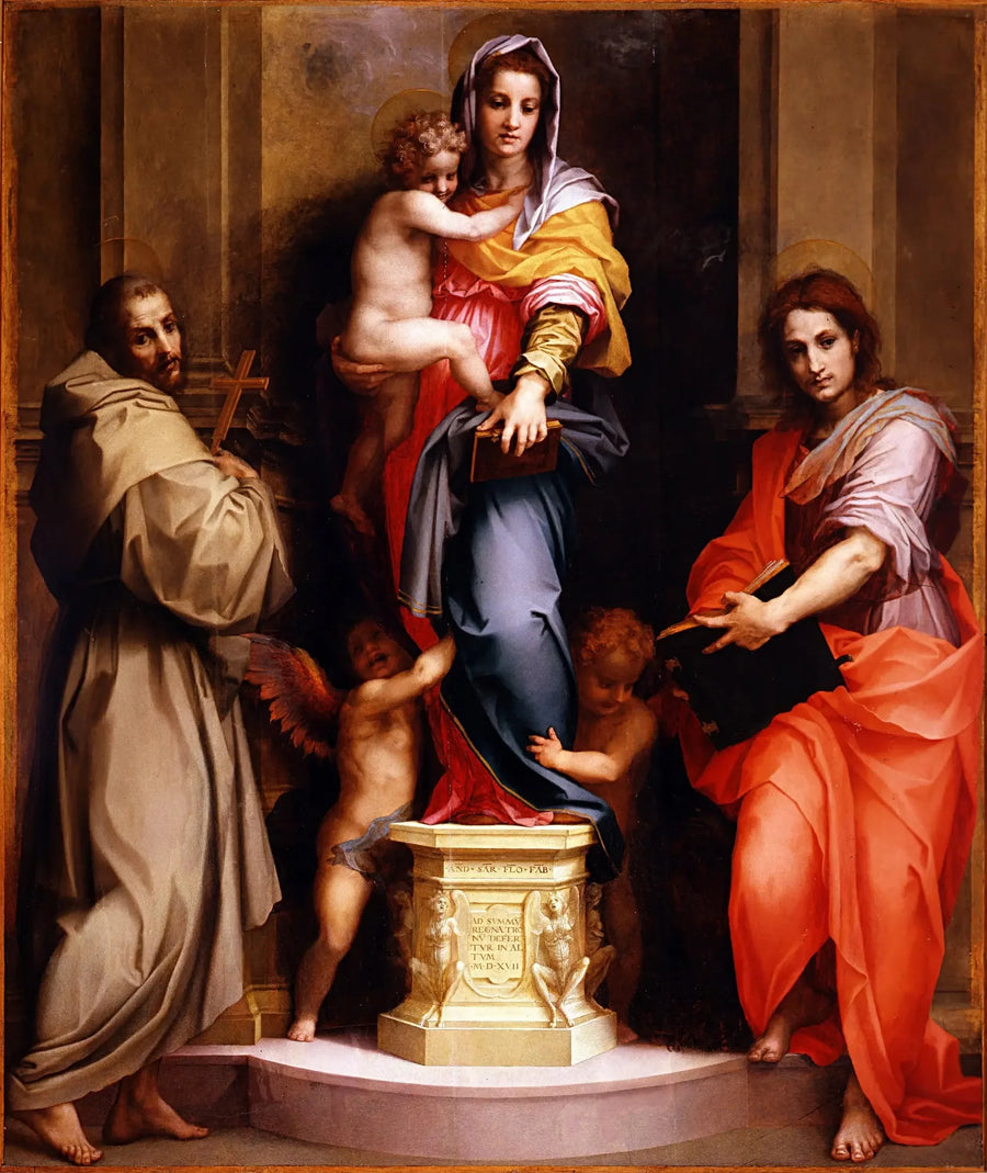 Harpiler'in Meryem Ana'sı - Andrea del Sarto