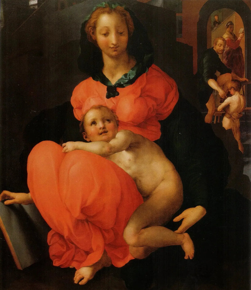 Kitaplı Meryem Ana - Pontormo